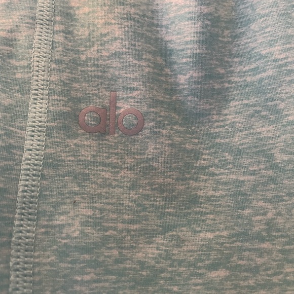 Alo Yoga Blue Quartz Alosoft Lounge Leggings Blue - Picture 6 of 7